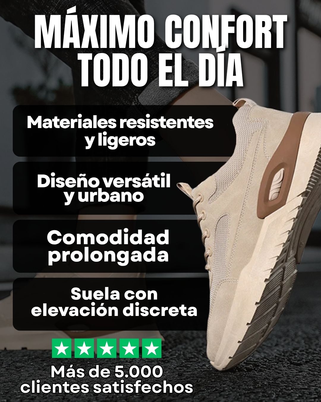 Tenis Confort Ergonómico KIRON