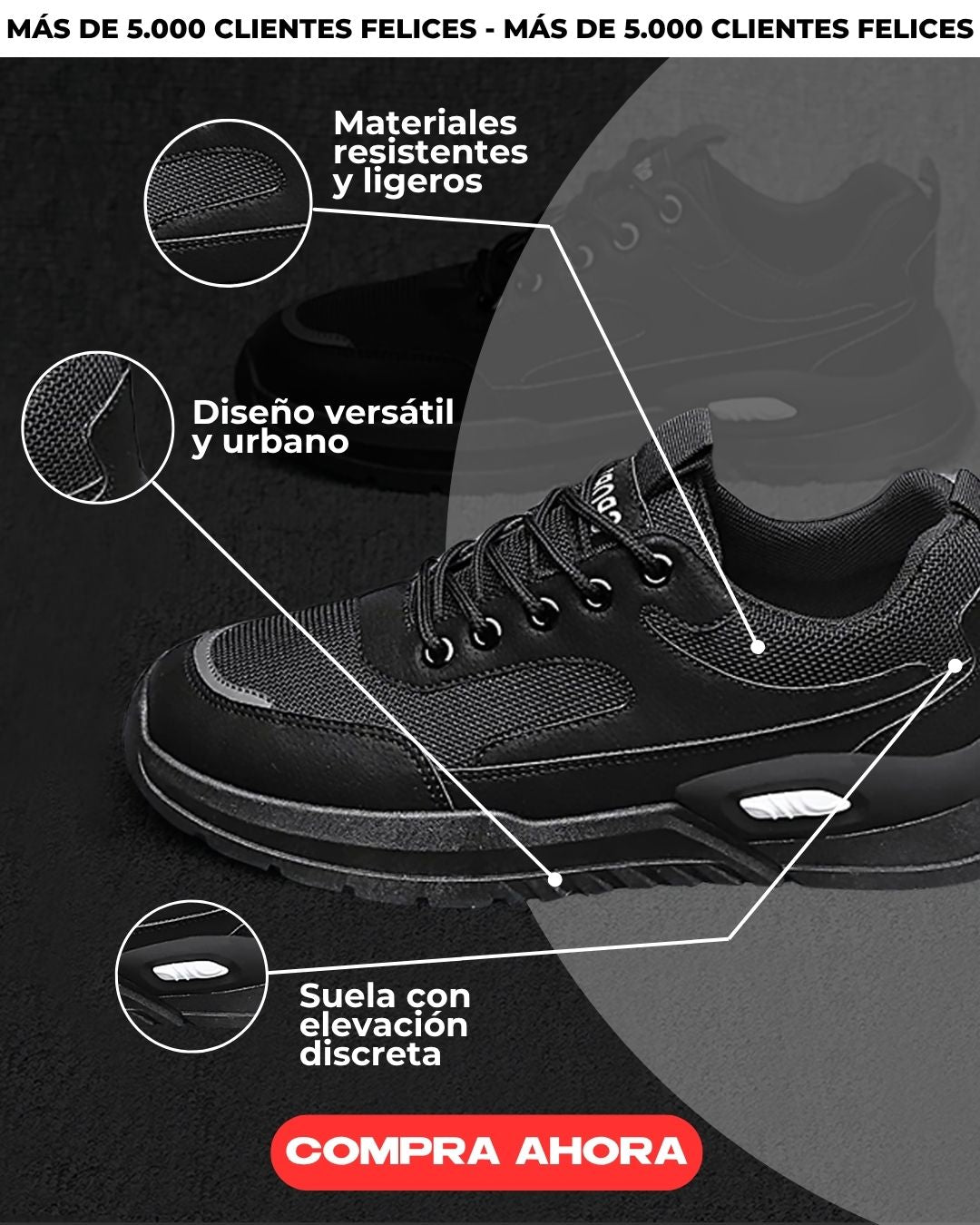 Tenis Confort Ergonómico KIRON
