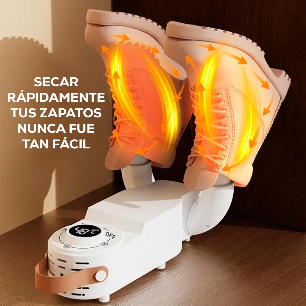 Secador De Zapatos Eléctrico Portátil