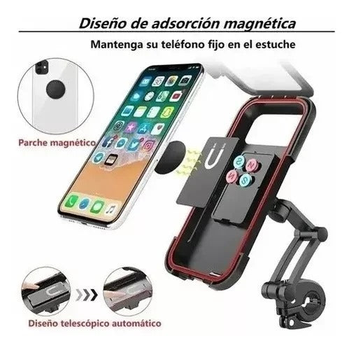 SOPORTE CELULAR MOTO BICI IMPERMEDABLE