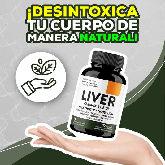 Suplemento Detox Salud y el Bienestar para el Hígado