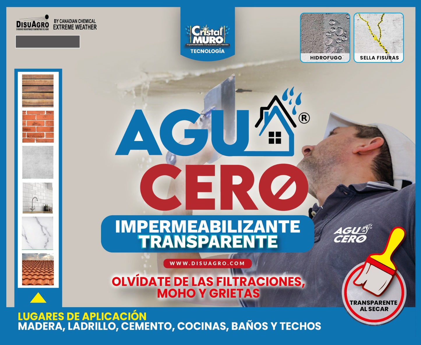 IMPERMEABILIZANTE AGUA CERO