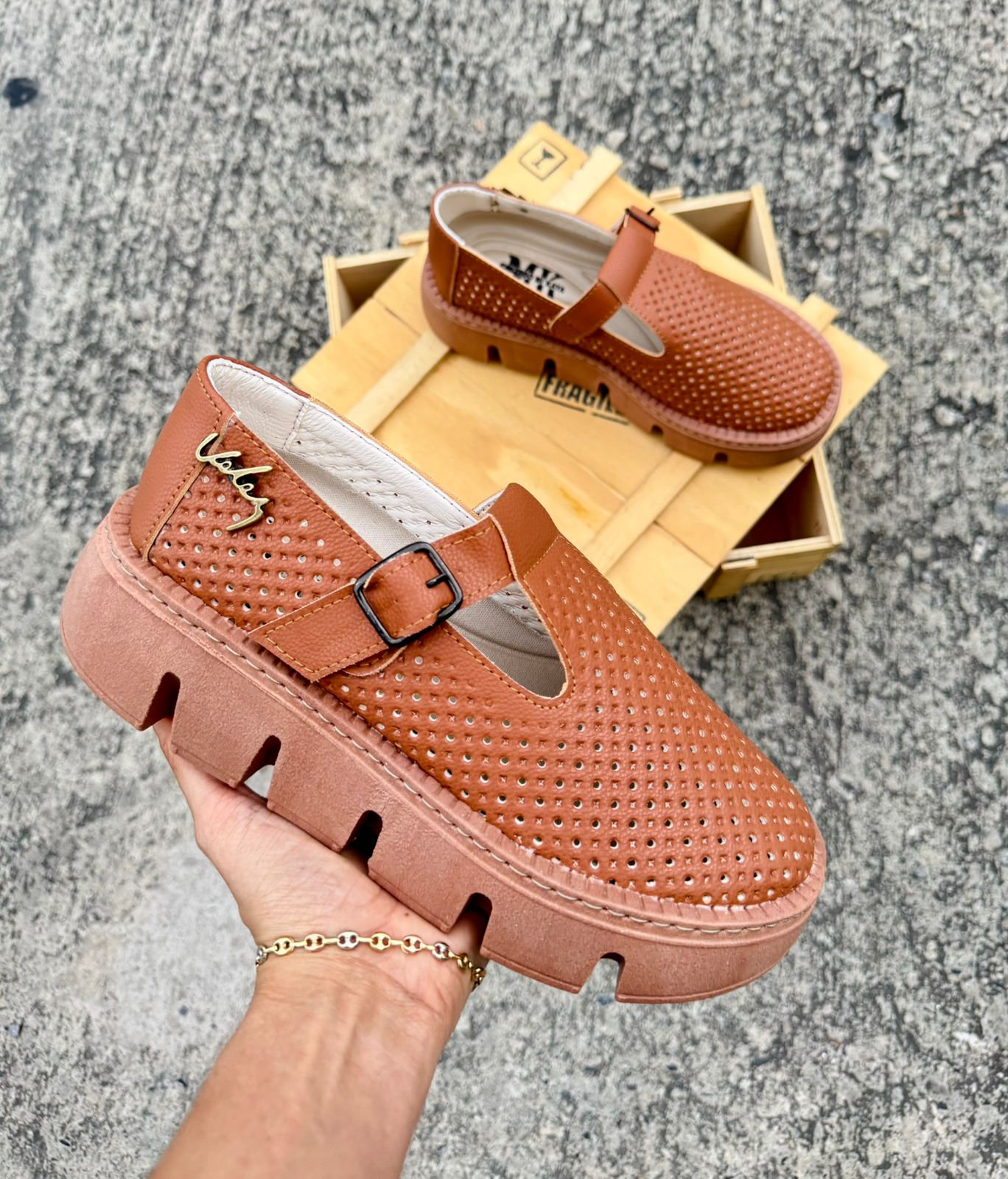 Mocasín Confort tipo Mafalda