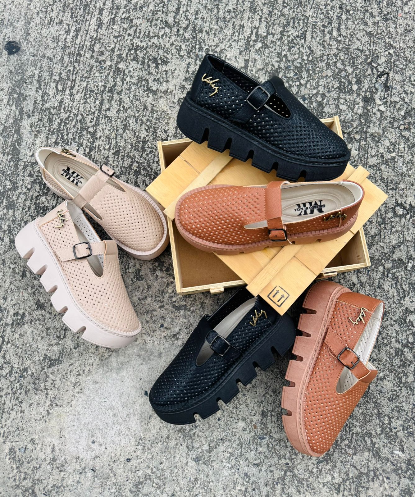 Mocasín Confort tipo Mafalda