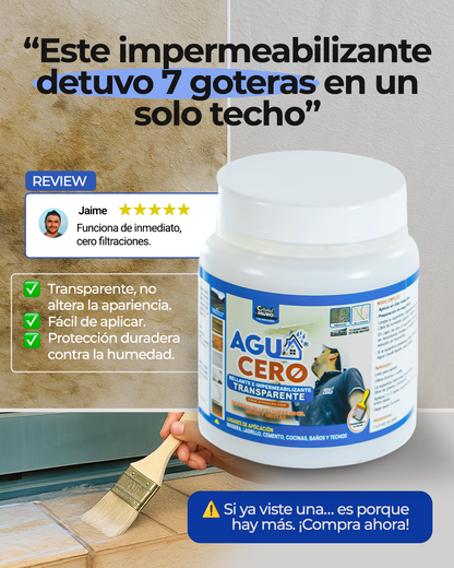 IMPERMEABILIZANTE AGUA CERO