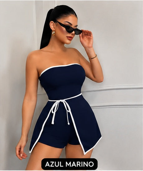 Enterizo Corto Strapless