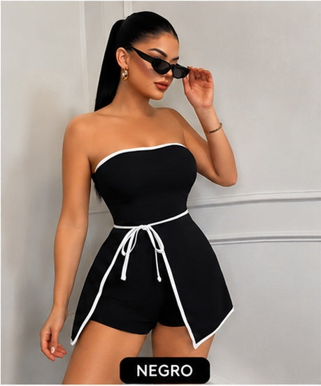 Enterizo Corto Strapless