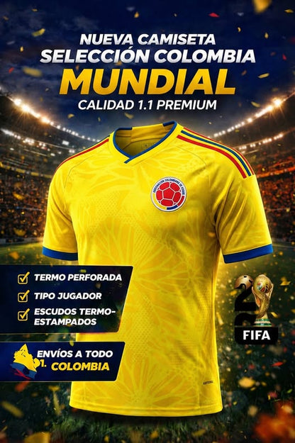CAMISETA COLOMBIA MUNDIAL 2026