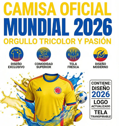 CAMISETA COLOMBIA MUNDIAL 2026