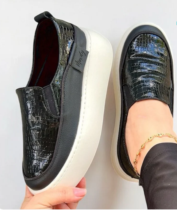 Bolichero Confort Estilo Sofisticado Plataforma Alta Mujer