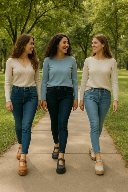 Mocasín Confort tipo Mafalda