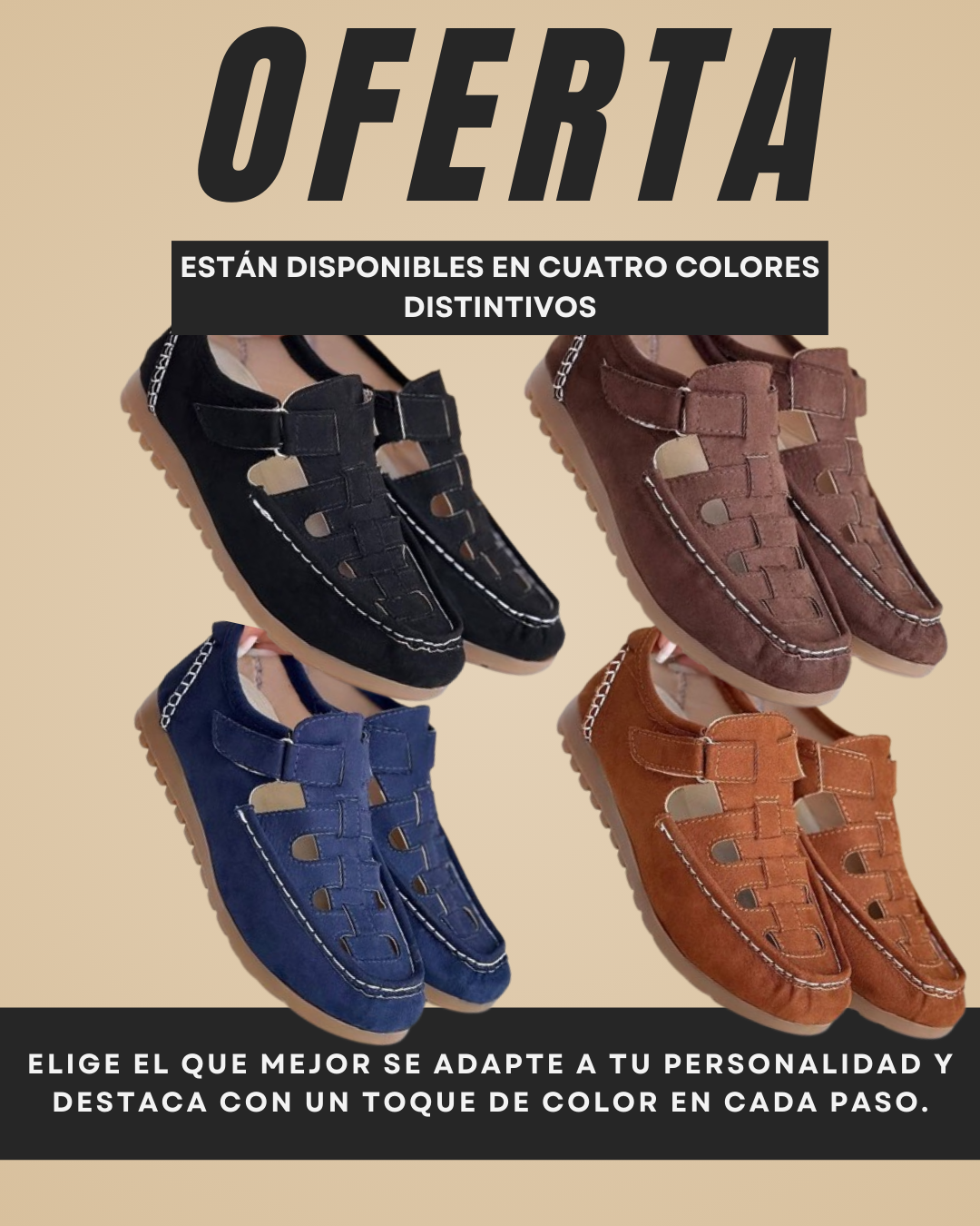 Zapato Casual Para Dama Tipo Araña Confort