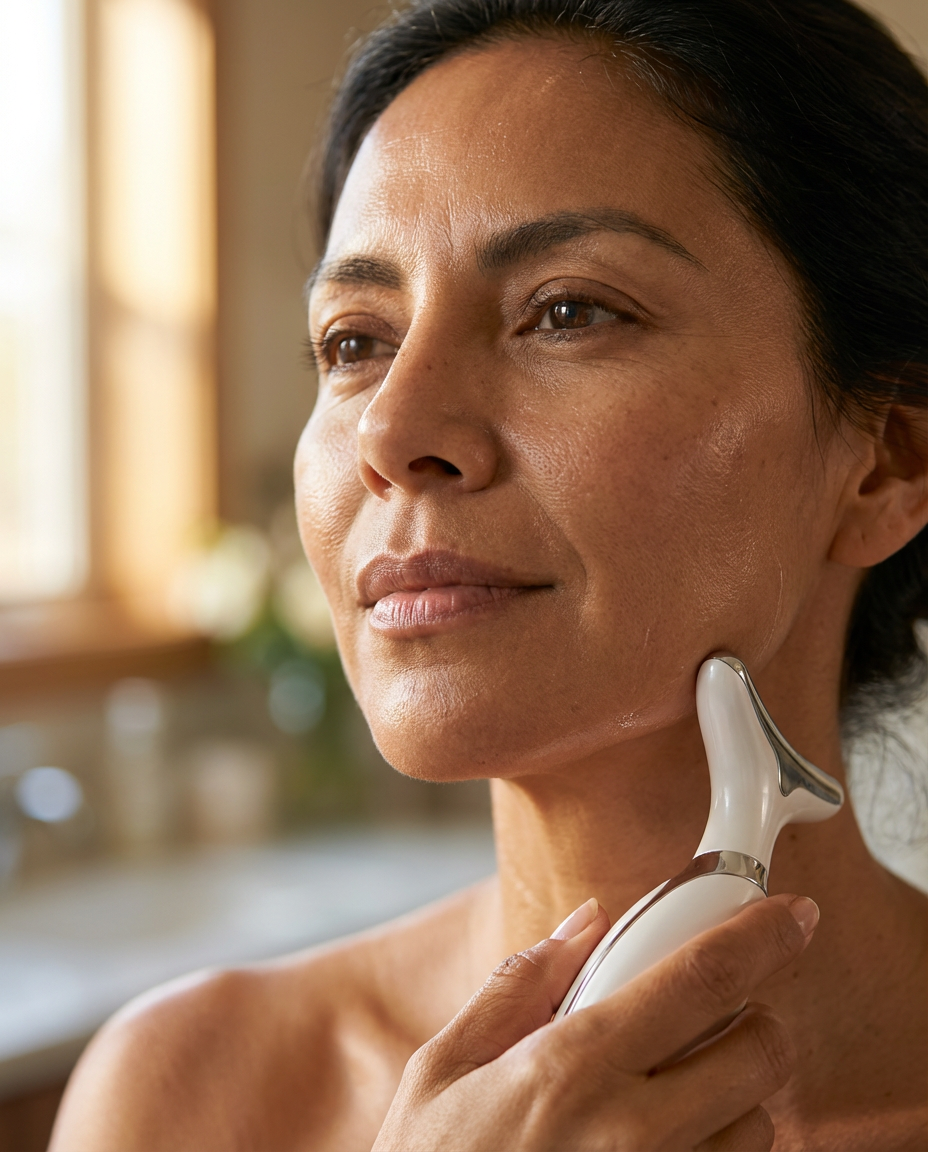 Masajeador Facial Reductor de Papada y Arrugas con Lifting Reafirmante