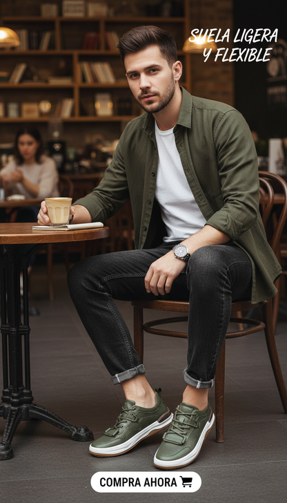 Tenis Deportivos Confort Casuales Elegantes Para Hombre